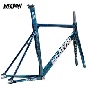 WEAPON BULLET Aero Track Frameset (Marble blue) Bicycle Frames 935.00 Atelier Olympia